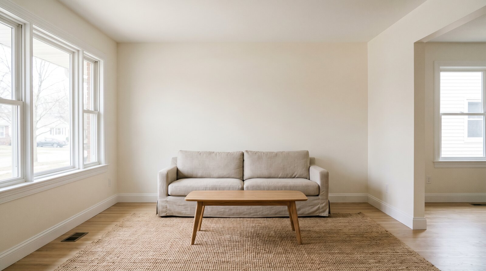 Wohnzimmer nachher