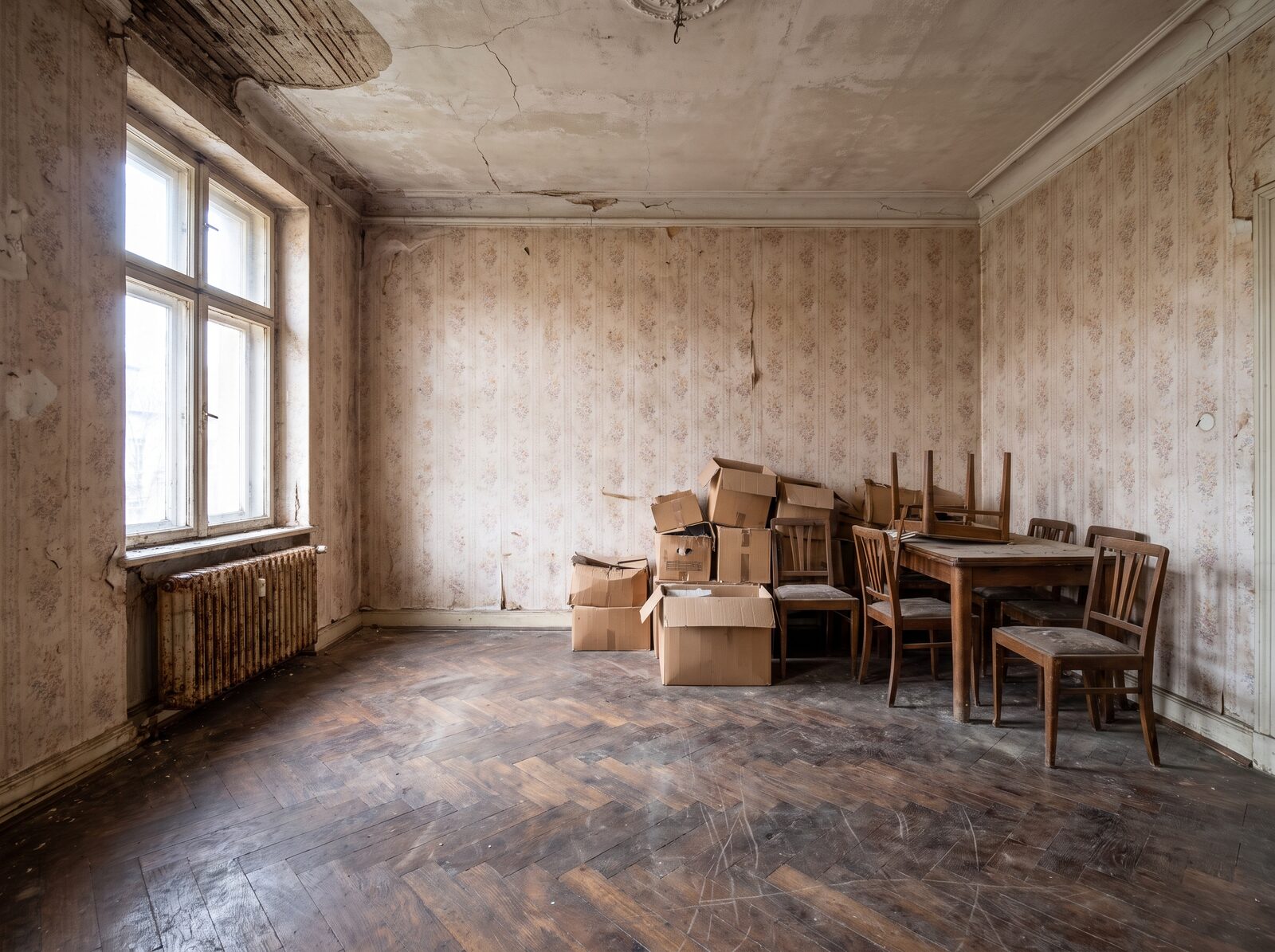 Wohnung vor der Renovierung